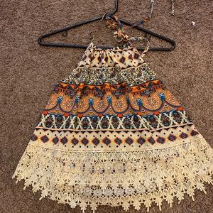 PAC sun festival top never worn